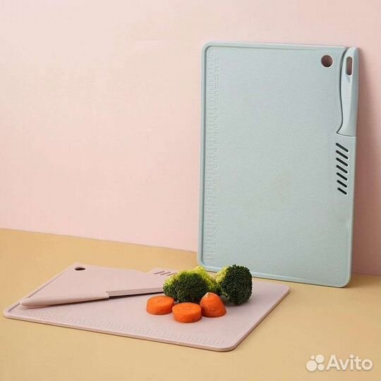 Доска разделочная, с ножом в комплекте