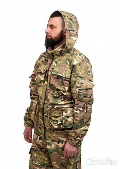 Костюм летний горка мох/мультикам от 44 до 62