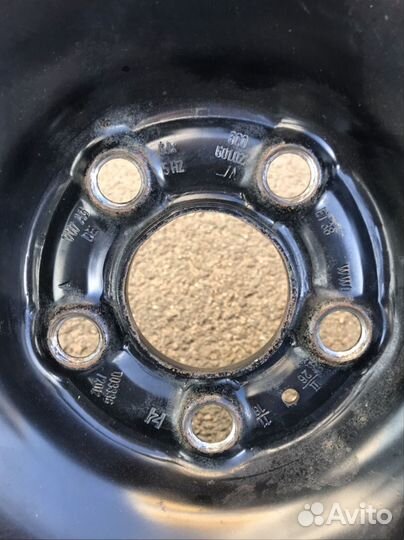 Диски штампованые R 15 VW polo skoda rapid