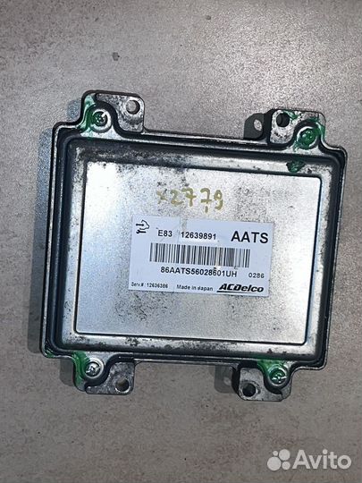 Блок управления 12639891 opel