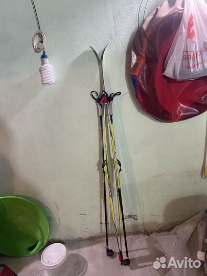Лыжи беговые fisher sprint 160 см