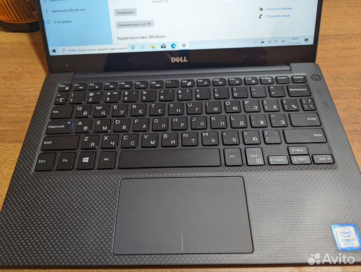 Dell xps 13 9360 i7 16gb 256Gb хорошее состояние