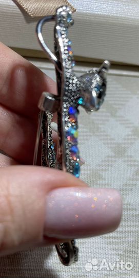 Брошь Винтажная Кошка новая на доставке