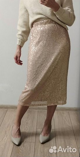Юбка из пайеток 44 р-р