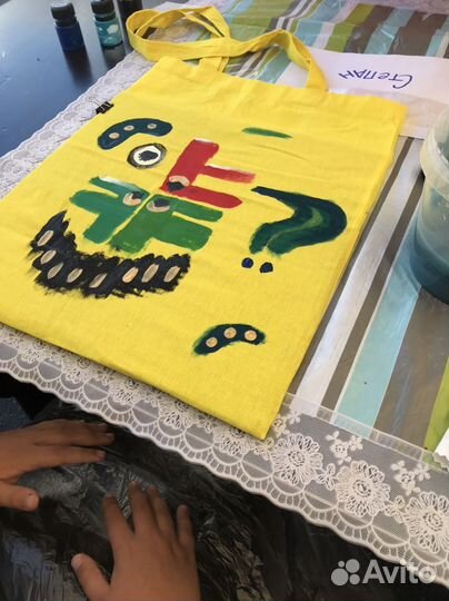 Мастер класс по росписи футболок и сумок