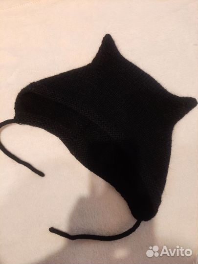 Шапка Чепчик вязаный женский