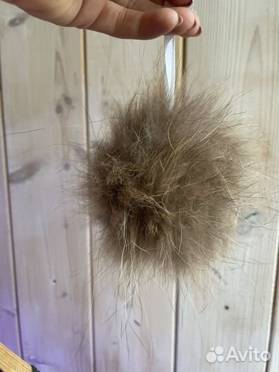 Меховые помпоны