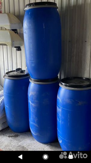 Пластиковая бочка 170л