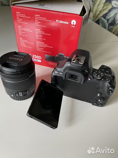 Canon eos 250d kit 18-55mm