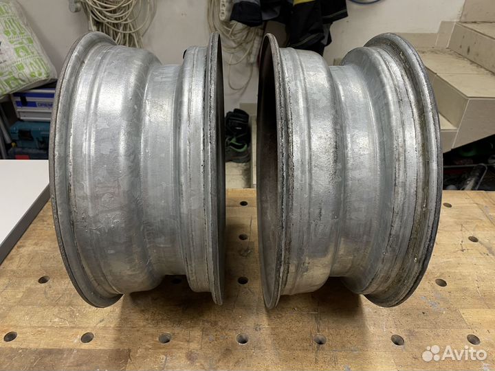 Стальные диски R15 для лодочного прицепа США