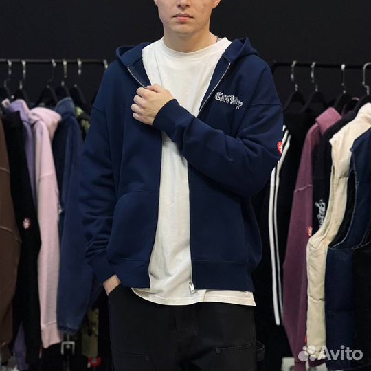 Зип худи cavempt оверсайз