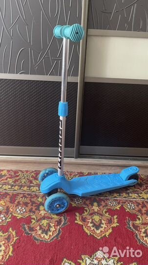 Самокат детский трехколесный бу
