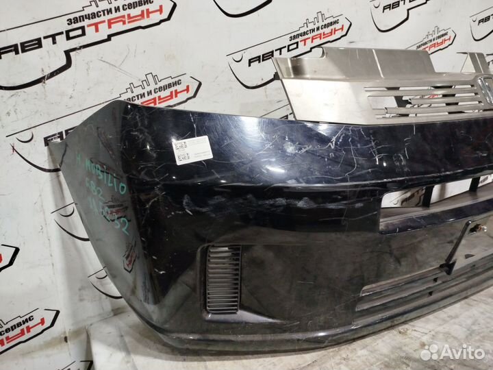 Бампер honda mobilio GB1 GB2 71101SCC010ZB 2 модель передний черный, B92P XA5232