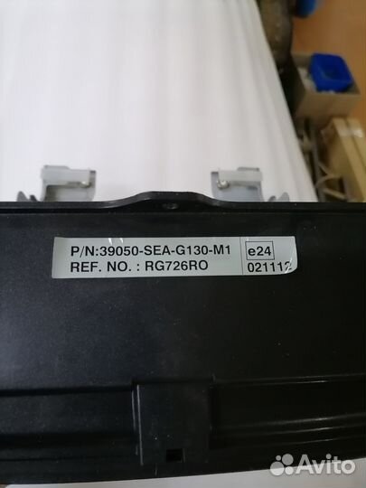 Штатная могнитола Honda аккорд 7