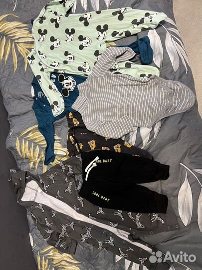 Пакет фирменных вещей на мальчика 80