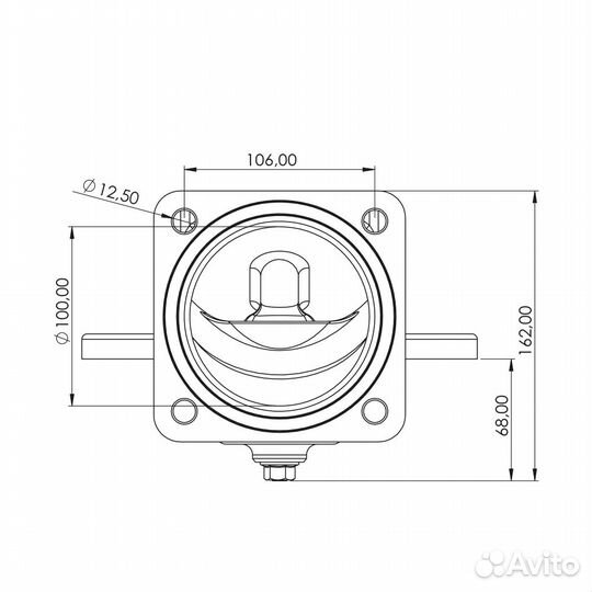 Донный клапан 4