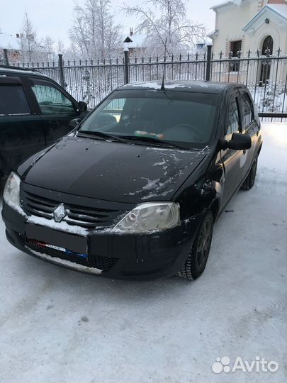 Renault Logan 1.4 МТ, 2013, битый, 205 000 км
