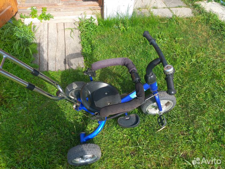 Детский трехколесный велосипед бу