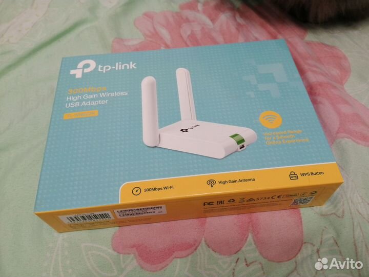 Wi-Fi адаптер TP-link TL-WN822N