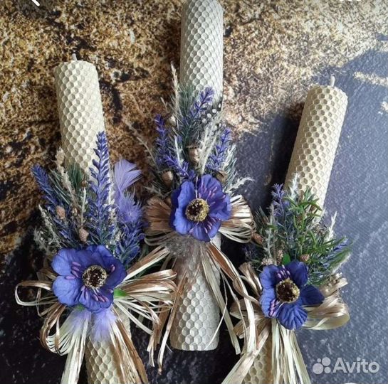 Свадебные свечи Семейный очаг