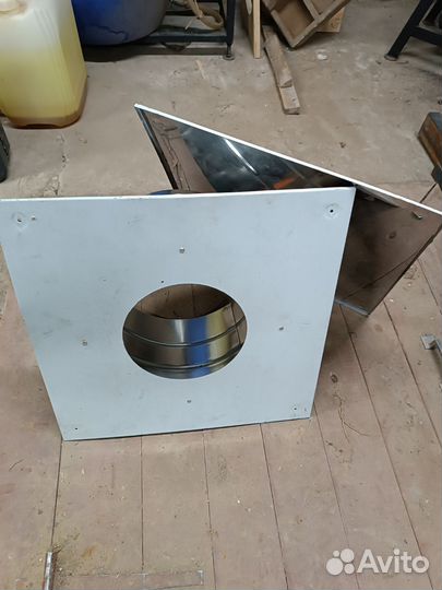 Проходной узел для дымохода