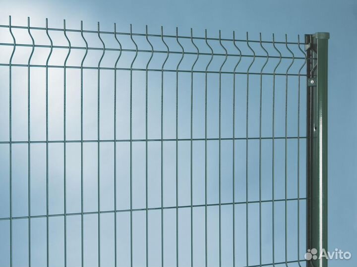 Сетка для забора 3д