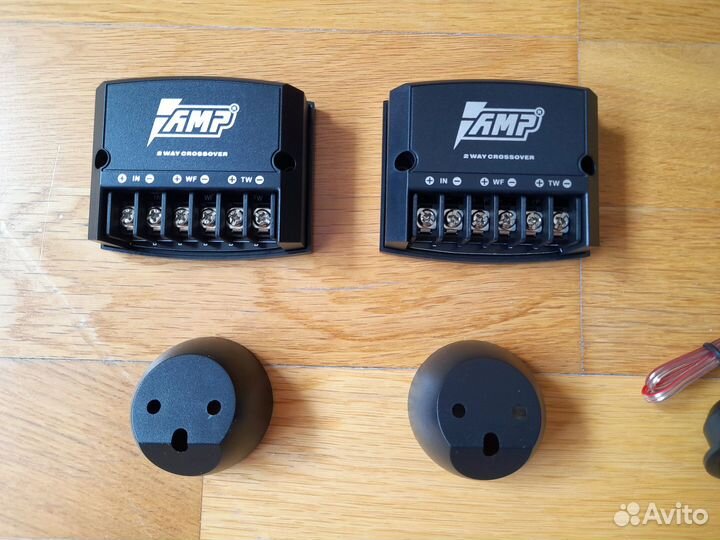 Автоакустика AMP mass 6.5: динамики + твитеры