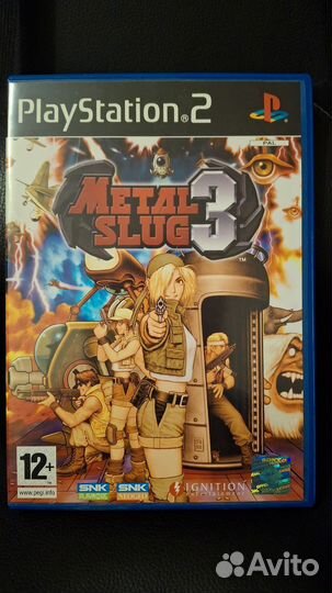 Metal Slug 3 ps2 pal
