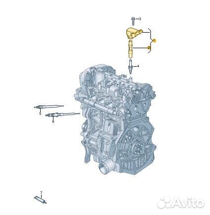 Катушка зажигания Skoda Karoq djka 2020