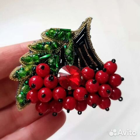 Брошь ручной работы