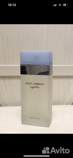 Туалетная вода dolce gabbana light blue