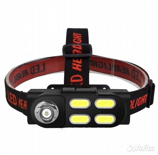 Налобный фонарь led