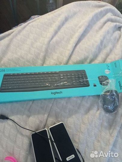 Наушники, мышка