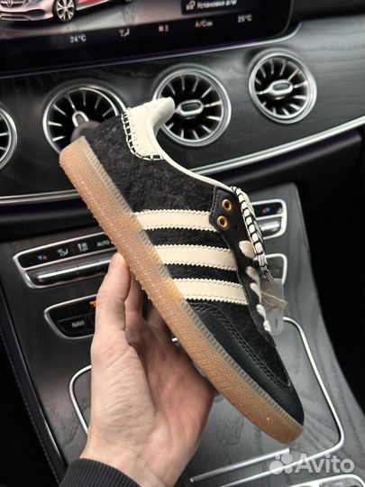 Кроссовки Adidas Samba Wales Bonner Pony Black