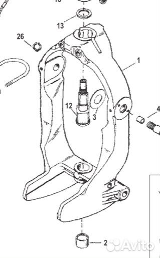Mercury alpha gimbal ring поворотная рамка