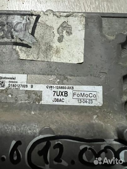 Блок управления двигателем Ford Focus 3 1.6 5389