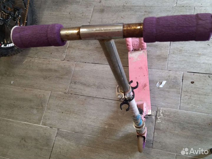 Самокат детский трехколесный бу