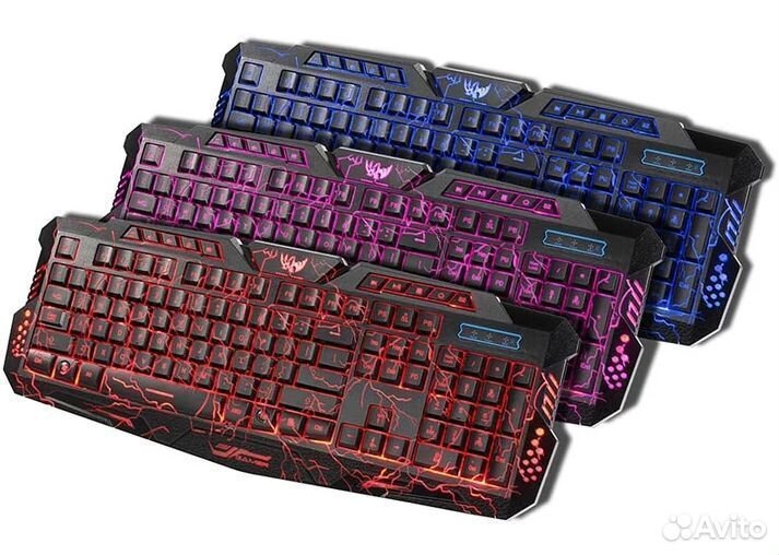 Новые игровые клавиатуры светящиеся