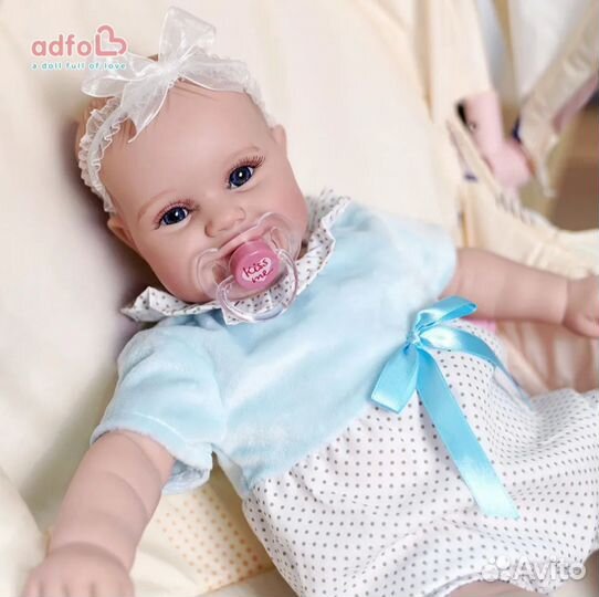Кукла реборн пупс девочка силиконовая новая