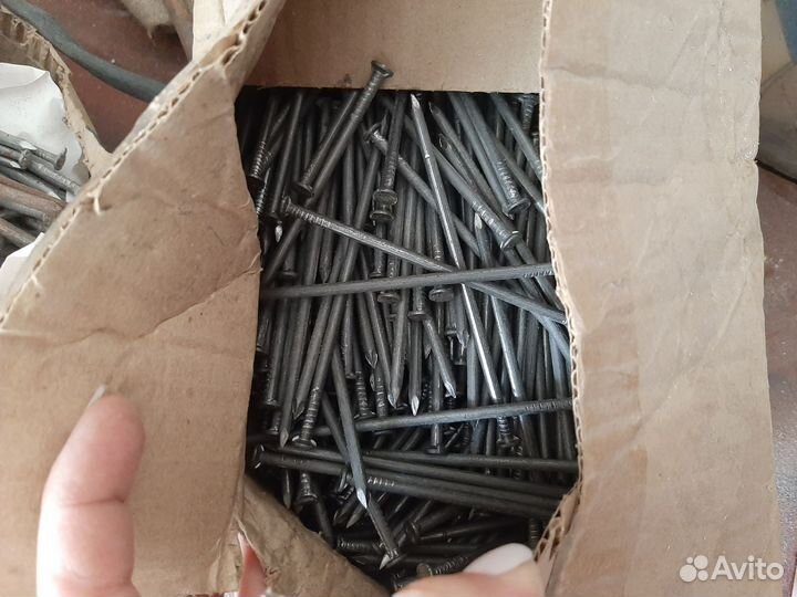 Гвозди строительные 3*80 5 кг, 4*120 5кг