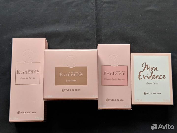 Evidence 100 мл., духи Evidence 30 мл., Intense 50