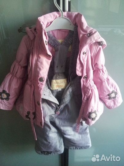 Комплект демисезонный куртка и брюки,пальто Zara