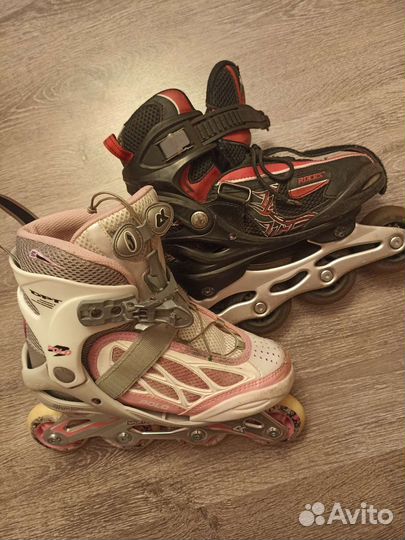 Детские ролики и защита