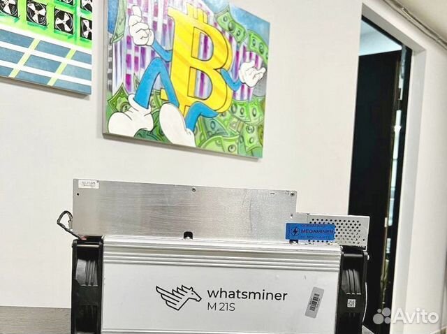 Майнер Асик Miner Whatsminer M21s 56 th Гарантия