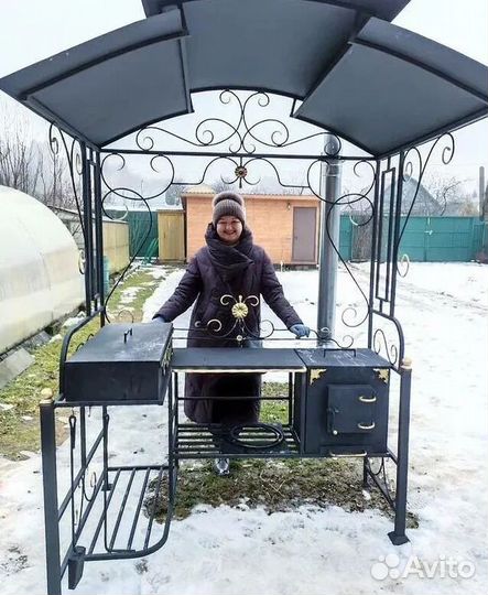 Кованый мангал