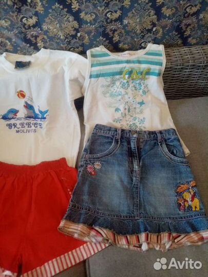 Пакет вещей на девочку 3-4 года #1