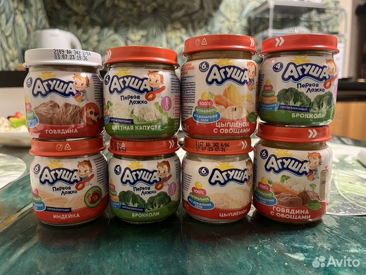 Детское питание агуша