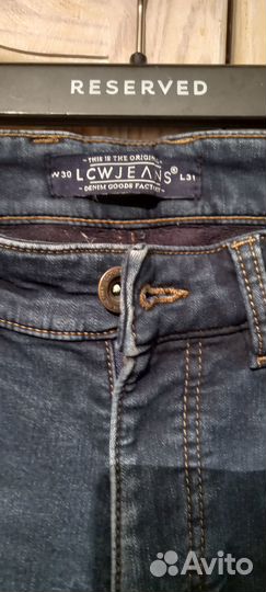 Джинсы утепленные мужские