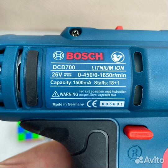 Шуруповерт Bosch 26v