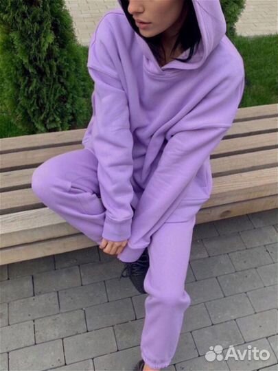 Женский спортивный костюм на флисе оазмеры 42-48